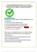 HAWAII DRIVERS PERMIT TEST ACTUAL EXAM  COMPLETE 250 QUESTIONS WITH DETAILED VERIFIED  ANSWERS &lpar;100&percnt; CORRECT&rpar; ALREADY GRADED A&plus; 
