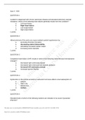 MICROBIOLOGY  QUIZ 4&sol;MICROBIOLOGY QUIZ 4&colon; ADVANCED PHYSICAL ASSESSMENT&lbrack;VERIFIED ANSWERS&comma; ALREADY GRADED A&rsqb;