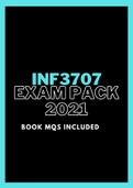 INF3707 Exam Pack For 2021