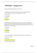 MNM2605 Consumer Behaviour Assignment 1 Quiz with Answers highlighted ALL CORRECT