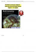 TEST BANK For Astronomy A Beginners Guide to the Universe&comma; 8th Edition by Chaisson&comma; Verified Chapters 1 - 18&comma; Complete Newest Version