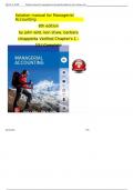Solution Manual for Managerial Accounting&comma; 8th Edition by John Wild&comma; ken Shaw&comma; Barbara Chiappetta&comma; Verified Chapters 1 - 13&comma; Complete Newest Version