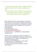 Ati Rn Med Surg Proctored Exam Newest 2025&sol;26 Test Bank Complete 200 Questions And Correct Detailed Answers Brand New&excl; &lpar;Verified Answers&rpar; &vert;Already Graded A&plus;