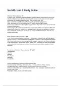 Nu 545- Unit 4 Study Guide Exam Questions and Answers 2024&lpar; A&plus; GRADED 100&percnt; VERIFIED&rpar;&period;