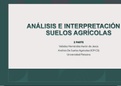 INTERPRETACIÓN DE SUELOS AGRICOLAS
