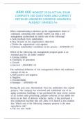 ARM 400 NEWEST 2025&sol;26 ACTUAL EXAM COMPLETE 200 QUESTIONS AND CORRECT DETAILED ANSWERS &lpar;VERIFIED ANSWERS&rpar; ALREADY GRADED A&plus;