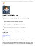 Sophia Public Speaking UNIT 1 MILESTONE 1