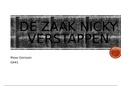 De zaak Nicky Verstappen powerpoint presentatie