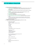 NR 508 Week 4 Midterm Exam Study Guide&colon; Filled&lpar; Complete Solution Rated A&rpar;