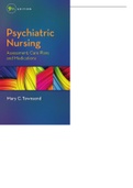 Psychiatric Nursing&comma; 9th Edition - Townsend&comma; Mary C