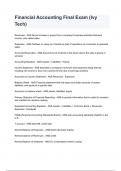 Financial Accounting Final Exam &lpar;Ivy Tech&rpar; 2024&sol;2025 Questions With Completed & Verified Solutions&period;