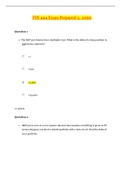 FIN 494 Exam Prepared 3&lowbar;2020 &vert; FIN494 Exam Prepared 3&lowbar;Graded A