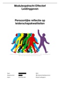 Moduleopdracht Effectief Leidinggeven