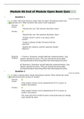 Module 06 End of Module Open Book Quiz &lbrace;RASMUSSEN COLLEGE&rcub; 2021