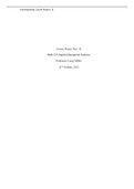 MATH 533 COURSE PROJECT&comma; SALESCALL INC&comma; PART A&comma; B&comma; C