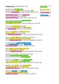 Fully Annotated "Refugee Blues" Notes