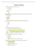 NR 507 Week 4 Midterm questions and answers