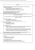 Developmental Psychology (PSY223) Flashsheet