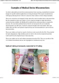 MEDICAL DEVICES MISCONNECTIONS