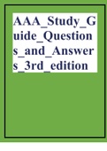 AAA_Study_Guide_Questions_and_Answers_3rd_edition