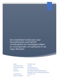 Een kwalitatief onderzoek naar kennistekorten wat betreft mondhygiëne bij verpleegkundigen en verzorgenden uit wijkteams in de regio Woerden (HU)/ cijfer: 7