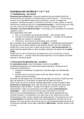 SAMENVATTING HOOFDSTUK 1 HAVO 5