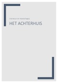 Boekverslag Nederlands Het Achterhuis / Druk 72, Isbn: 9789044616170 -  Nederlands - Stuvia Nl