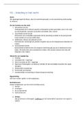 Samenvatting H1 t/m 15 inleiding bedrijfsrecht - Verbintenissenrecht & Ondernemingsrecht