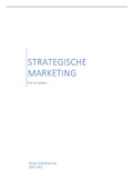 Uitgebreide samenvatting Strategische Marketing