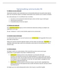 Samenvatting Communicatie handboek&comma; ISBN&colon; 9789001899899  Communicatie