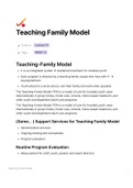 Teaching Family Model