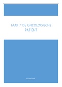 FYSIOTHERAPIE ZUYD&colon; BLOK 4&colon; Taak 7 De oncologische patiënt