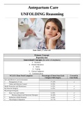Antepartum Care UNFOLDING Reasoning &semi; Anne Jones is a 17-year-old &lpar;complete case study&rpar;