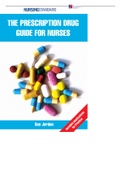 The Prescription Drug Guide for Nurses by Sue Jordan/Davis's Drug Guide for Nurses 