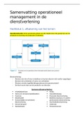 Samenvatting Operationeel management in de dienstverlening, ISBN: 9789043034975  Operationeel Management In De Dienstverlening