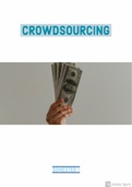 Volledige samenvatting vak crowdsourcing in 2MEB.