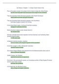 US History Chapters 1 - 4 Study Guide Version One