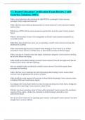 TX Boater Education Certification Exam Review &vert;&vert; with Errorless Solutions 100&percnt;&period;