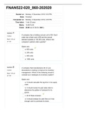 FNAN 522 Module 1 - Module 7 Homework Quizzes&period; Questions & Answers&period; Complete Solutions Bundle&period;