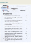 Exam (elaborations) Exam  UWorld Pharmacology  ) (NUR3210)  Pharmacology, ISBN: 9780781771559