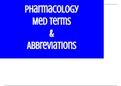 MATH 22012 ,Pharmacology_Med_Terms. ,NEW VERSION