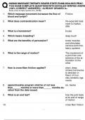 HAWAII MASSAGE THERAPY BOARD STATE EXAM 2024-2025 PRACTICE EXAM COMPLETE QUESTIONS WITH DETAILED VERIFIED ANSWER&lpar;100&percnt; CORRECT ANSWERS&rpar; &sol; ALREADY GRADED A&plus; S