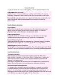 Summary of supply side policies&comma; examples benefits and issues associated with implementing them