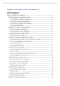 Samenvatting Werken met supply chain management&comma; ISBN&colon; 9789001593537  Ketenanalyse