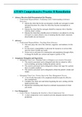 ATI RN Comprehensive Practice B Remediation