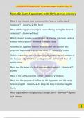 Mort 203 Bundled Exams Questions and Answers &vert; All Correct