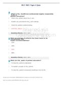 HLT 306V Topic 4 Quiz &lpar;100&percnt; Correct Answers&rpar;