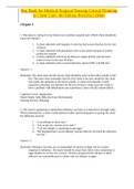 NR226 TestBank for Medical-SurgicalNursing Critical Thinkingin Client Care&comma;4thEdition Priscilla LeMon