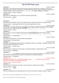 BUSI 409 Final exam with correct Answers GradeAplus 2019&sol;2020