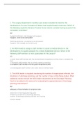 C157 Study Test- Questions and Answers